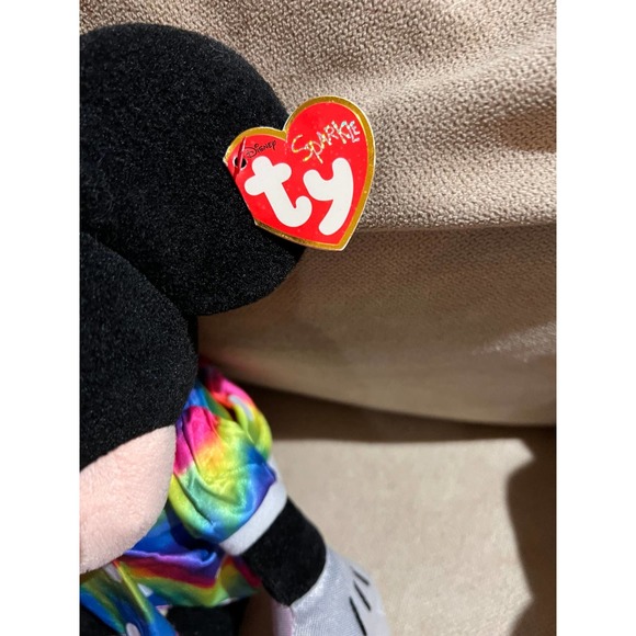 Disney Ty  Sparkle Minnie Mouse plush - Picture 3 of 5